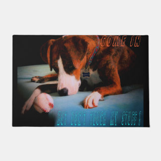 番犬 ドアマット