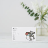 番犬 名刺 (スタンド正面)