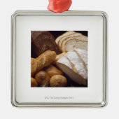 異なったタイプの職人のパン メタルオーナメント (正面)