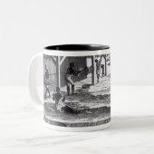 異なった枝のタバコの製造所 ツートーンマグカップ (正面左)