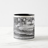 異なった枝のタバコの製造所 ツートーンマグカップ (中央)