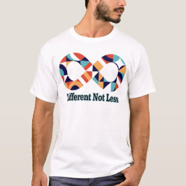 異なっていても劣っているわけじゃない Tシャツ