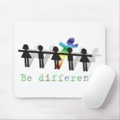 異なっていて下さいあって下さい! マウスパッド (マウス)