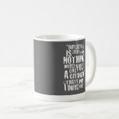 異なっていますすべてはシトロエン襲います コーヒーマグカップ (正面右)