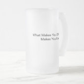 異なっていますクールなビールのジョッキは フロストグラスビールジョッキ (正面右)