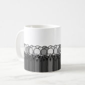 異なっているがある挑戦 コーヒーマグカップ (正面左)