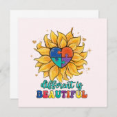 異なることは美しい 自閉症 (正面/裏面)