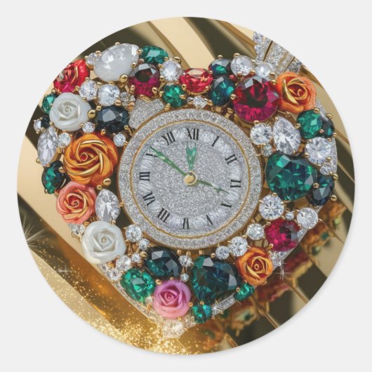 異なるステッカー ラウンドシール (正面)