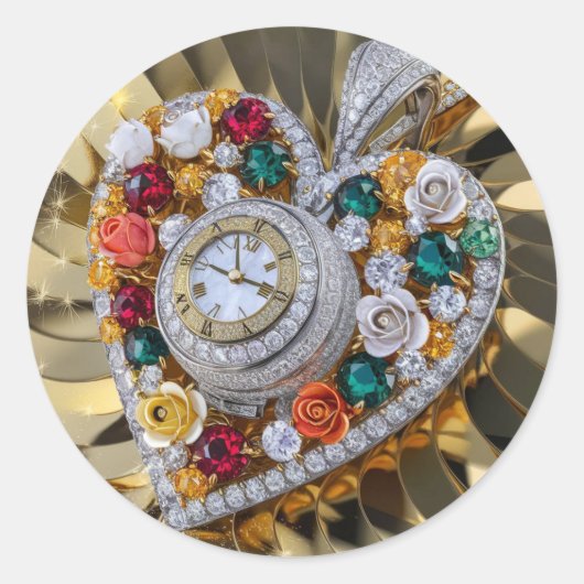 異なるステッカー ラウンドシール (正面)