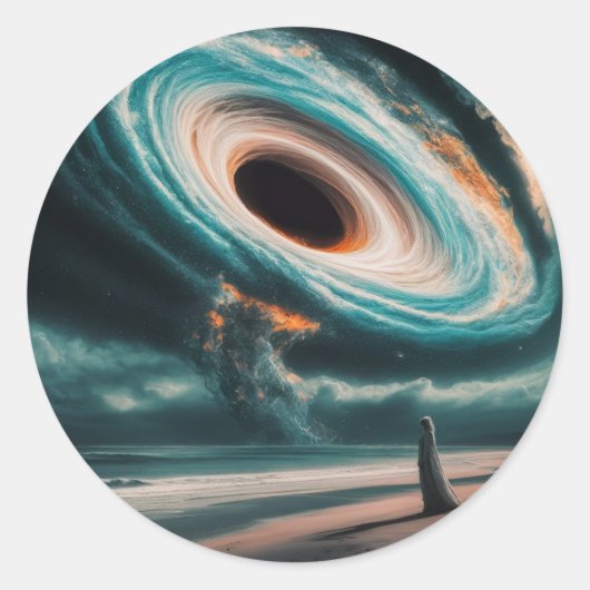 異なるステッカー ラウンドシール (正面)