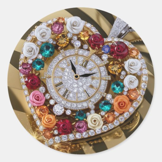 異なるステッカー ラウンドシール (正面)