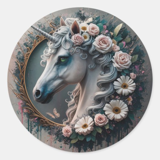 異なるステッカー ラウンドシール (正面)