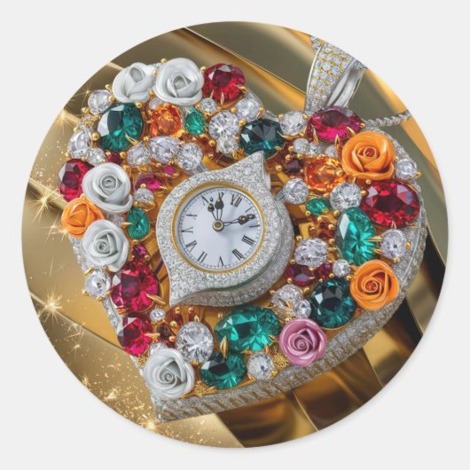 異なるステッカー ラウンドシール (正面)