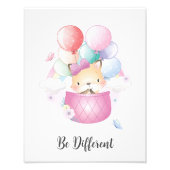 異なる動物の保育園壁画 フォトプリント            (正面)