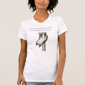 異なる視点の猫の生活 Tシャツ (正面)
