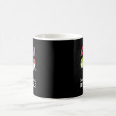 異なる角度から世界を見る自閉症 カット コーヒーマグカップ (中央)