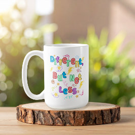 異なれど劣るにあらず - ADHD啓発 コーヒーマグカップ