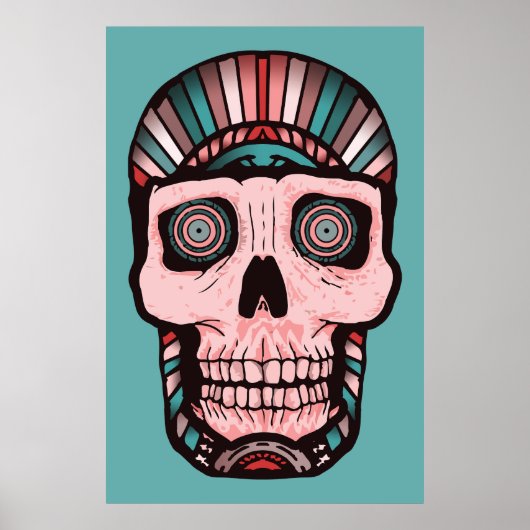 異世界のスカル：宇宙のリマインダー ポスター (正面)