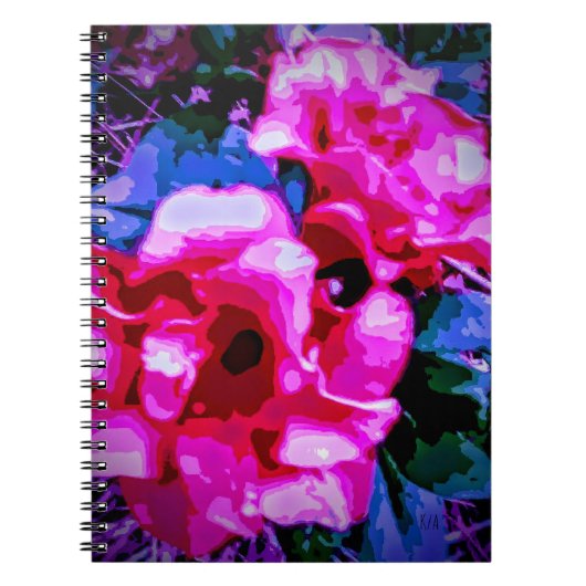 異世界のフローラテーマ ノートブック (正面)