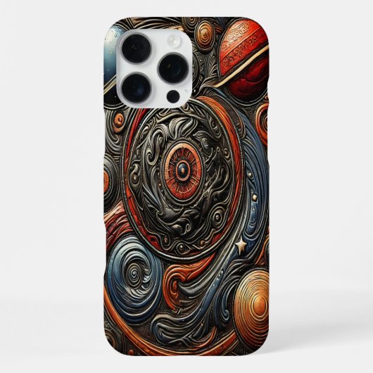 異世界の宇宙舞踏 iPhoneケース (裏面)