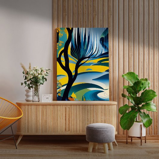 異世界の森 キャンバスプリント