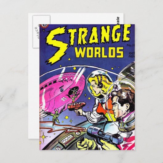 異世界漫画書 ポストカード (正面/裏面)