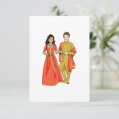 異人種結婚発表 サンキューカード (スタンド正面)