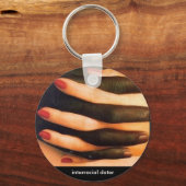 異人種間のデータ キーホルダー (正面)