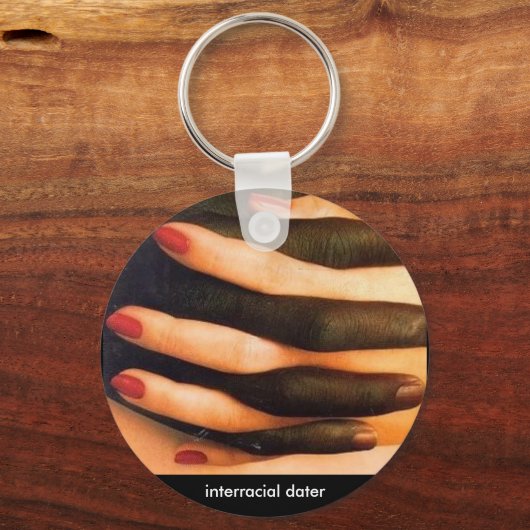 異人種間のデータ キーホルダー (正面)