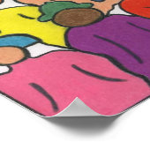 異人種間の多文化共生1世界ポスター ポスター (角)