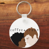 異人種間の愛 キーホルダー (正面)