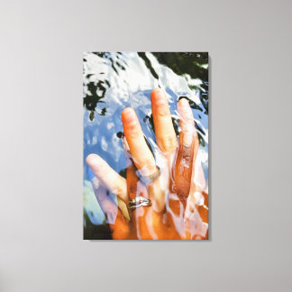 異人種間キャンバス キャンバスプリント