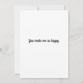 異人種間ゲイカップル2人バレンタインデー カード (裏面)