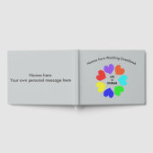 異人種間ラブレインボーハートズ結婚ゲストブック ゲストブック (全面)