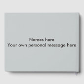 異人種間ラブレインボーハートズ結婚ゲストブック ゲストブック (裏面)