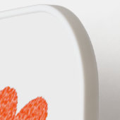 異人種間ラブレインボーハート ピックルボールラケット (左詳細)