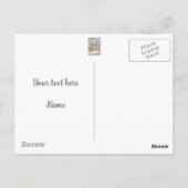 異化トランプ葉書 ポストカード (裏面)