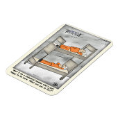 異化淡い色の黄 マグネット (左側)