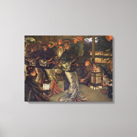 異国の放蕩息子、1880年 キャンバスプリント (正面)