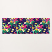 異国カラフル花柄–23021 ヨガマット (裏面(横))