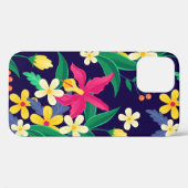 異国カラフル花柄–23021 Case-Mate iPhoneケース (裏面 (横))