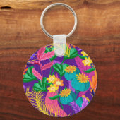 異国カラフル花柄–23148 キーホルダー (裏面)