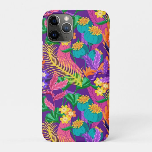 異国カラフル花柄–23148 Case-Mate iPhoneケース (裏)