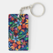 異国カラフル花柄–32436 キーホルダー (裏面)