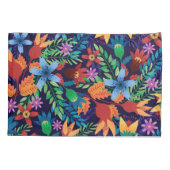 異国カラフル花柄–32436 枕カバー (裏面)