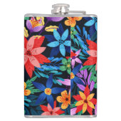 異国カラフル花柄–68578 フラスク (裏面)
