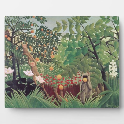 異国情景， 1910 フォトプラーク (正面)