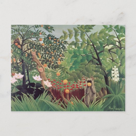 異国情景, 1910 ポストカード (正面)