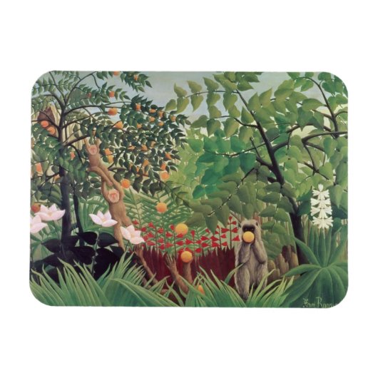 異国情景， 1910 マグネット (横)