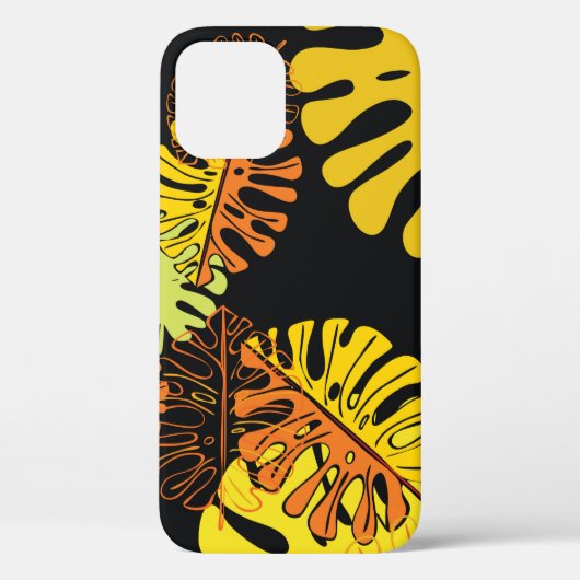 異国風の夏の熱葉帯地帯 Case-Mate iPhoneケース (裏面)